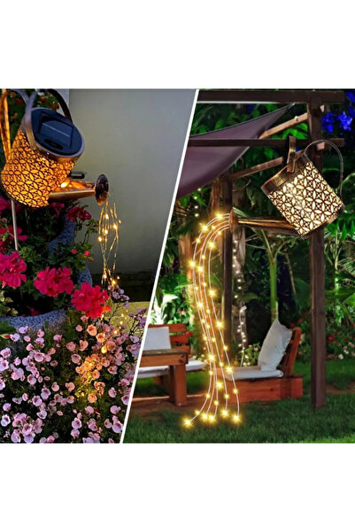 Generic Decoratiune luminoasa pentru Gradina, LED, Forma de Stropitoare, IP65, Alb Cald