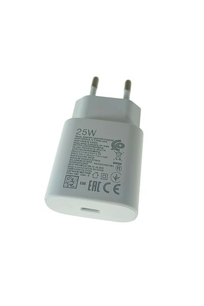 OEM Încărcător de perete cu port USB-C, 25W, QC, PD, priză UE, alb