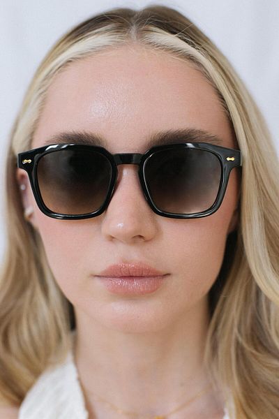 Bilge Karga Teun Black Green Gradient Sunglasses