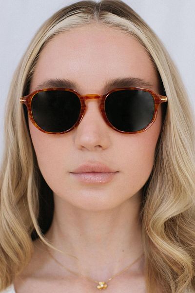 Bilge Karga Marcos Orange Black Sunglasses