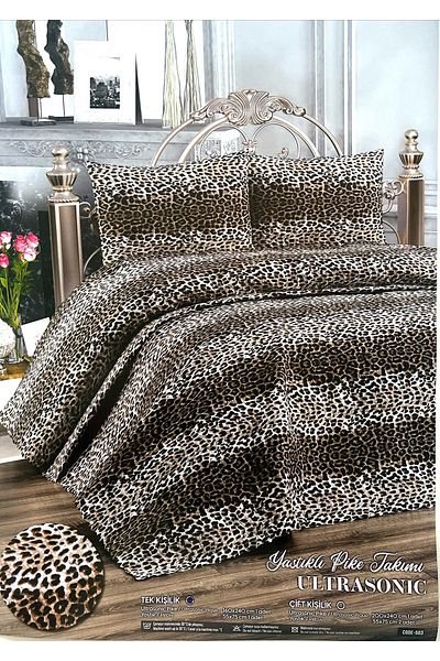 Tekstilsa Multi-Purpose 3 Piece Double Pique Set |   Gift 3 Pieces Brown