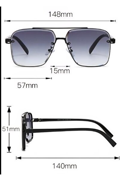 Escales Men's Uv-400 Protection Luxury Sunglasses