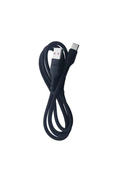 Xo Cablu de date și alimentare, XO-NB55 89975, 5 A, conector USB la USB tip C mascul, lungime 100 cm, negru