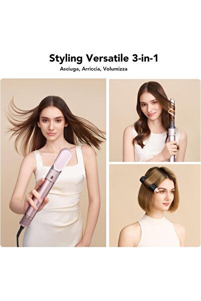 Jimmy HF9 3 in 1 Multi-hair Styler with Fast Drying, Curling and Fluffing