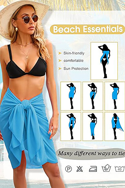 Neşeli Butik Women Camel Muslin Fabric Shawl Pareo Nbmht02