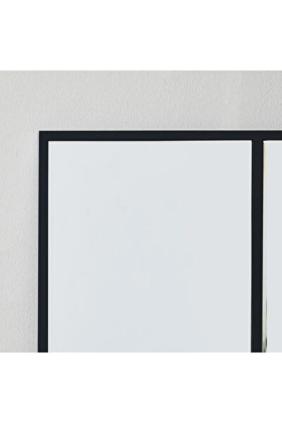 MKS Design 65x145 Bizoteli Dilimli Konsol Aynası / Asimetrik Ayna / Konsol Aynası / Dikdörtgen Ayna