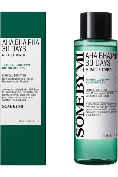 Some By Mi تونر الوجه الكوري AHA-BHA-PHA 30 Days Miracle - 150 مل