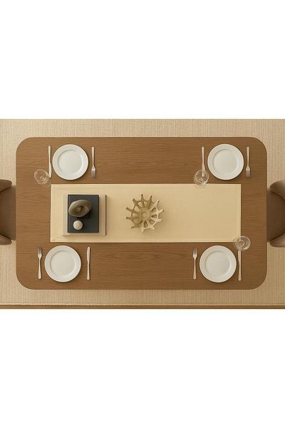 HD HOME COLLECTİON Λινό Υφασμάτινο Runner 40*110 cm