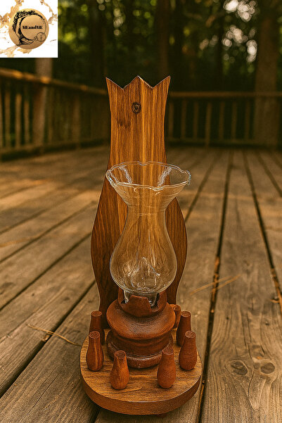 meandme Rustic Handmade Decorative Lamp