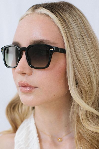 Bilge Karga Teun Black Green Gradient Sunglasses