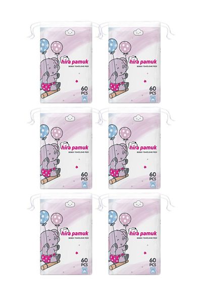 Hira Pamuk Hira Cotton Baby Cleaning Cotton X6