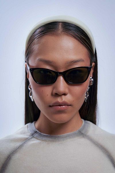 Bilge Karga Mavri Dark Brown Green Sunglasses