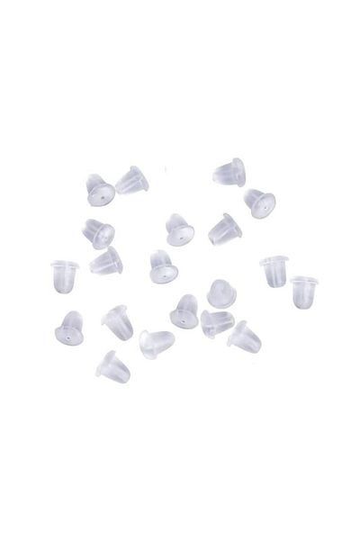OEM WELUOT - Set of 20 hypoallergenic silicone ear plugs, 6x5 mm,