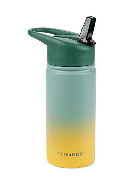 Skip Hop Wander Stainless Steel Water Bottle Green