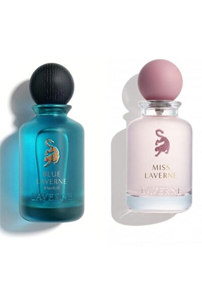 Laverne عطر بلو لافيرن باخور 100 مل و مس لافيرن 100 مل