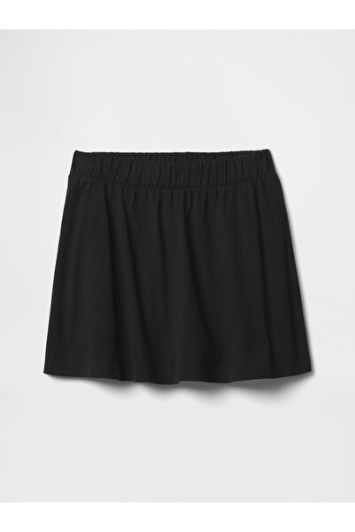 GAP Kız Çocuk Siyah Jersey Şort