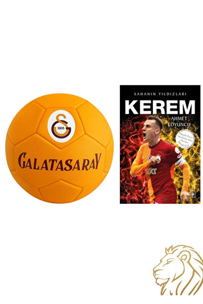 Galatasaray LİSANSLI GALATASARAY PREMIUM FUTBOL TOPU + KEREM KİTABI HEDİYELi