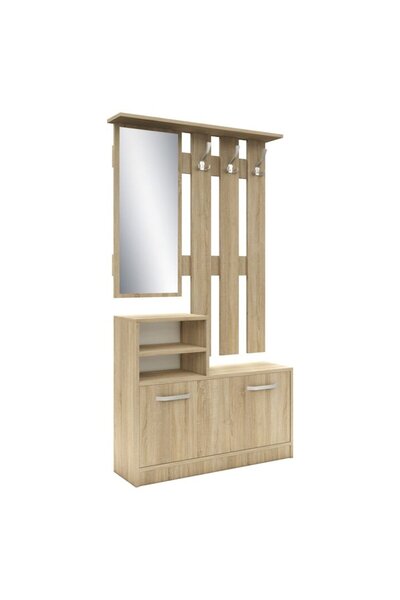 haaus Cuier haaus Lyon, Stejar Sonoma, W 85 x L 24 x H 180 cm