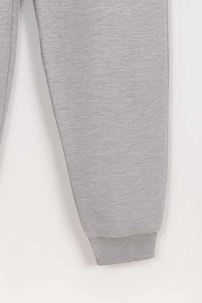 Ege Bebek Pantaloni de sport Jogger din bumbac pentru băieți – cu buzunar cu fermoar și șnur |   Partea inferioară sport confortabilă 2 fire pentru școală