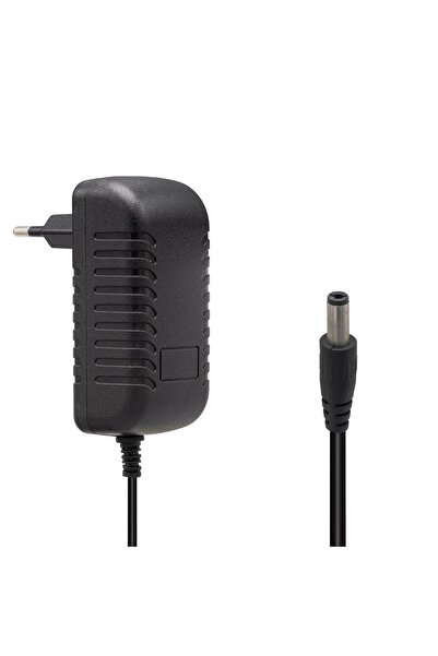 Powermaster PM-4531 12 Volt - 2 Amper 5.5*2.5 Mm Uçlu Plastik Kasa Priz Tipi Adaptör