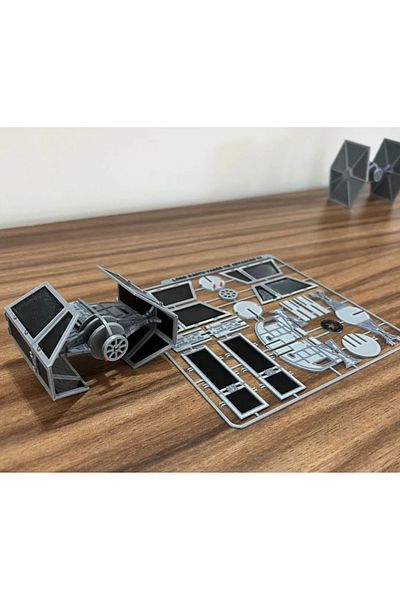 PUREYSMA Tie Advanced X1 Kit Model | Star Wars Darth Vader Spaceship Model Toy |   Installable Set