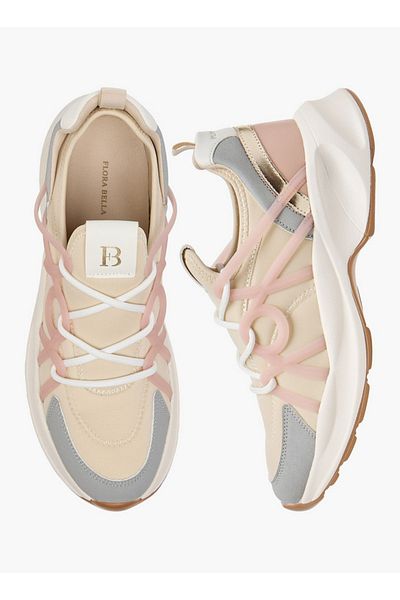 Flora Bella by Shoexpress Women Ombre Accent Slip-On Sneakers