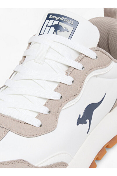 Kangaroos Men's Panelled Sneakers with Lace-Up Closure