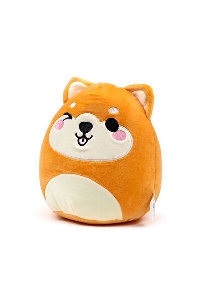 Puckator Jucarie din plus, moale si placuta, material premium, Cainele Shuggs Shiba Inu, 24x20x17