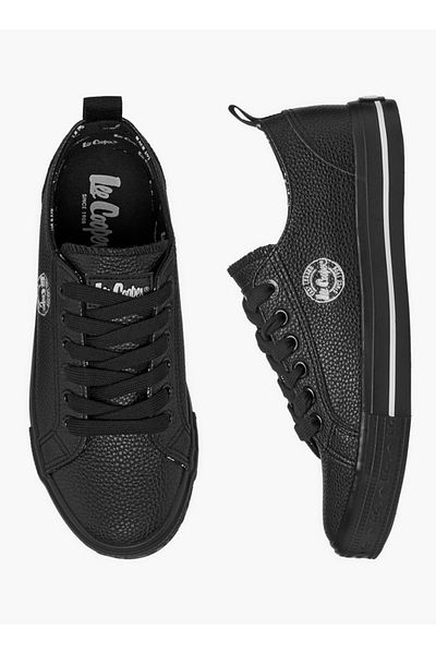 Lee Cooper Women's Logo Detail Sneakers with Lace-Up Closure