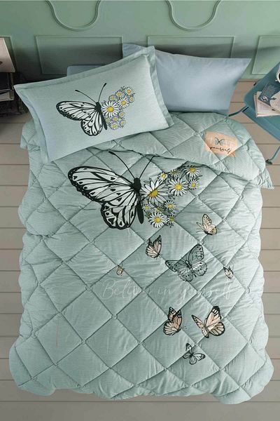 Clasy Ranforce 100% Cotton Single Sleeping Set Daisy Love V1