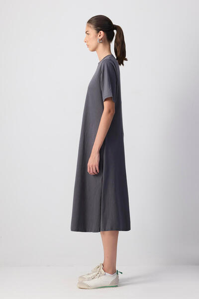 Touché Privé ΠΛΕΚΤΟ ΦΟΡΕΜΑ ΜΕ ΚΟΝΤΟ ΜΑΝΙΚΙ ΑΠΟ 100% ΒΑΜΒΑΚΟ