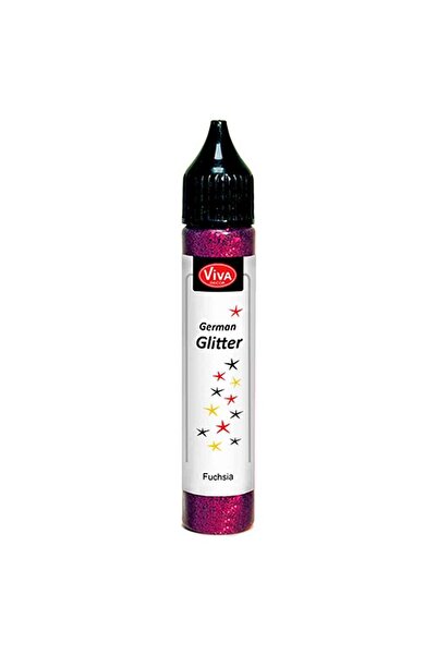 Viva Decor Washable adhesive glitter for all surfaces, VIVA DECOR, 28ml Hot pink