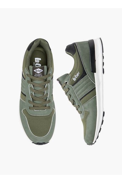 Lee Cooper Men's Panelled Lace-Up Sneakers