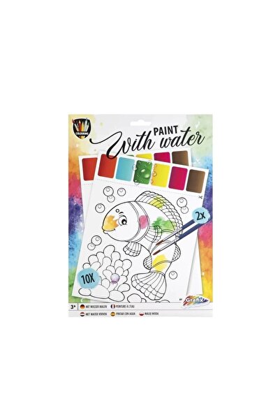 GRAFİX Sabloane de colorat cu apa 10 foi Grafix 150074