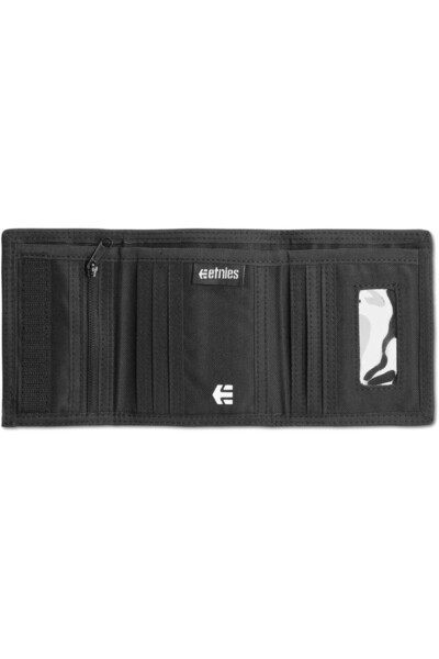 Etnies Stacks Blk Blk Wht Wallet