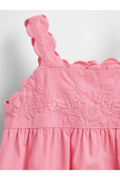 GAP BebekBaby Nakışlı Balon Şort Takımı