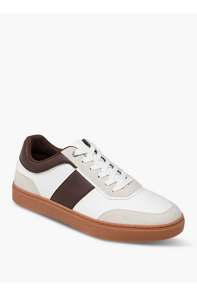 LBL by Shoexpress Men Panelled Sneakers with Lace-Up Closure