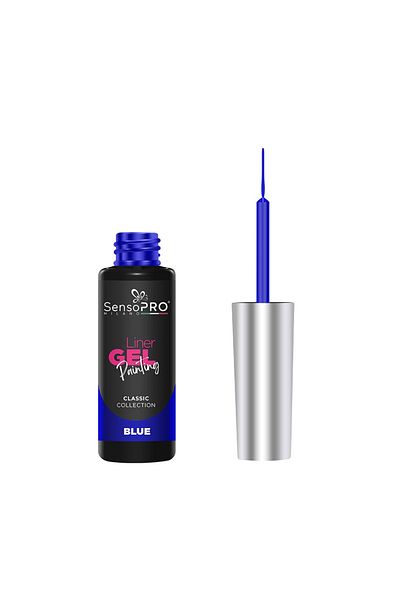 SensoPRO Milano Creion de unghii UV clasic cu gel - Albastru 8ml
