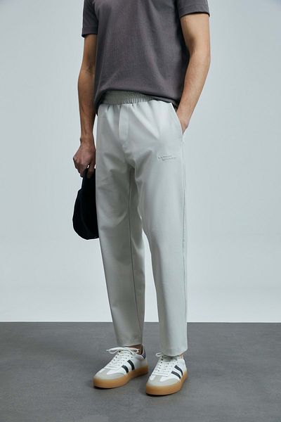Lufian 111050041 Luck Men's Sweatpants Stone