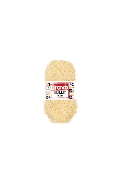 Bravo Bulut Sakal Lif Yarn 100 Gr 100 Meters (Color Code:402) Dark Cream