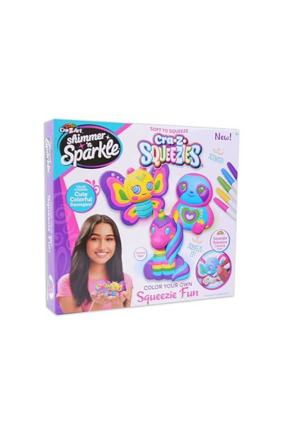 CrazArt Set creativ figurine moi de colorat CrazArt Cra-Z-Squeezies Squeezie Fun 65586