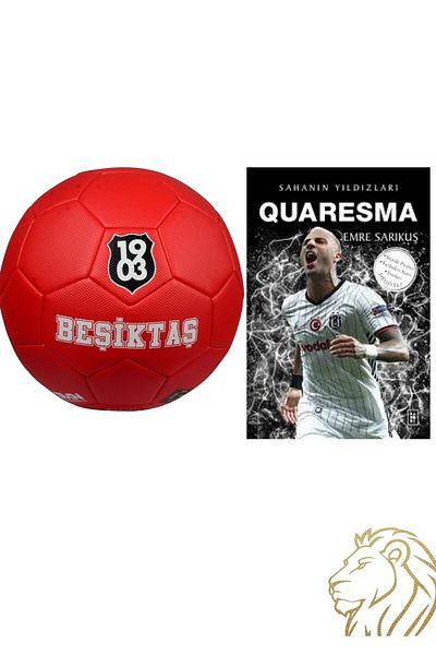 Beşiktaş Premium Football Ball No:5 Red Quaresma Poster Sticker Book