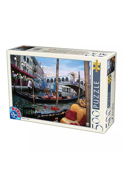 D-Toys Venice Puzzle – 500 Piece Puzzle – Daytime Landscapes