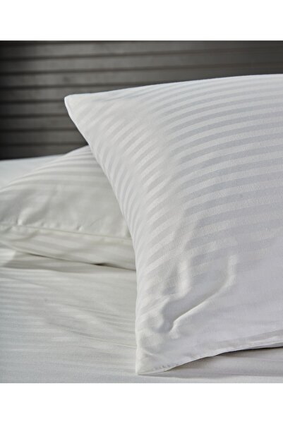 sarra 160X220 Single Striped Satin Duvet Cover Set