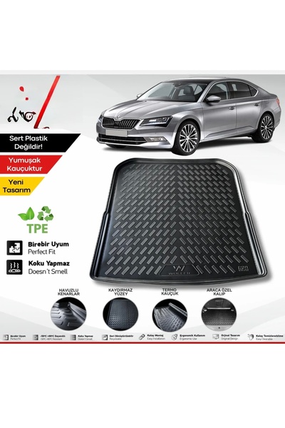 Bosch Super b bagaj havuzu Skoda superb bagaj havuzu rizline bagaj havuzu