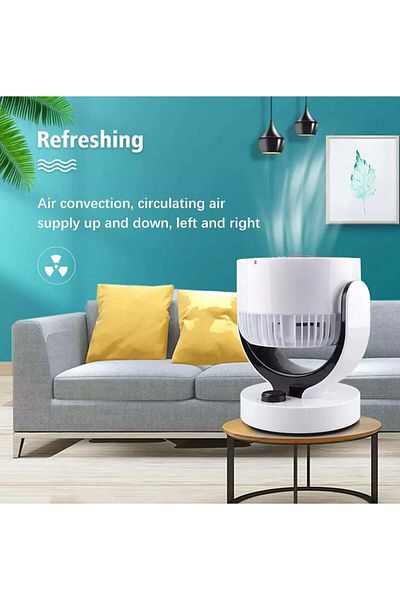 divendi-ro Mini fan heater R1184, Power 2000W, 3 Speeds, 31x19x19cm, Cooling-Heating, White with Black