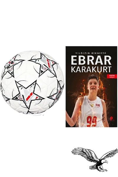 Beşiktaş Premium Football Ball No:5 White Book with Gift