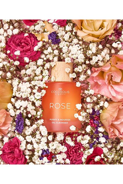 Cocosolis Čisticí a vyživující olejový čisticí přípravek ROSE - 50 ml