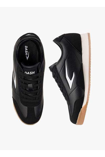 Dash Women Logo Print Sneakers with Lace-Up Closure