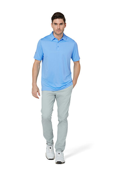 Callaway Swing Tech Tour Fit Solid Polo Neck Men's Tshirt